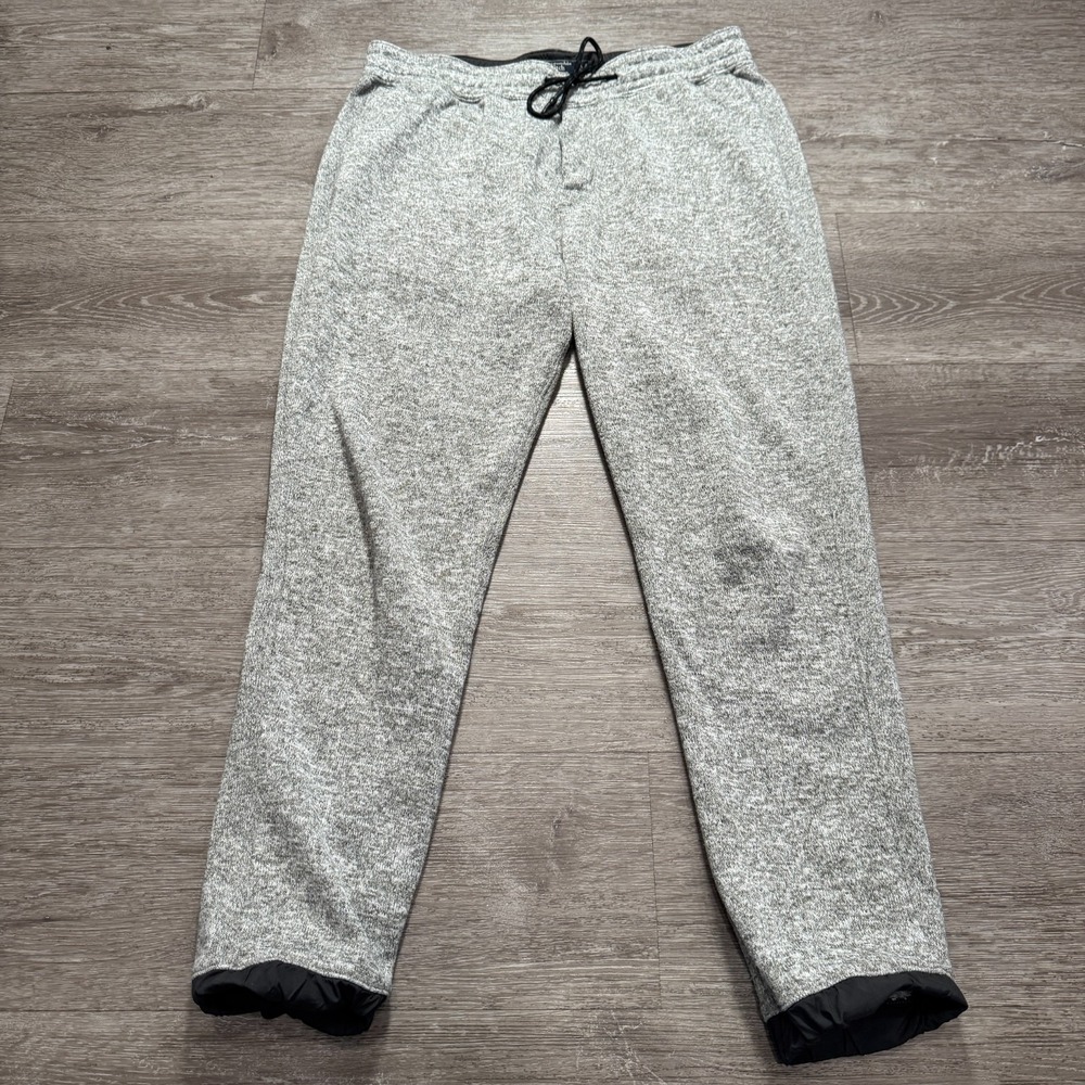 Abercrombie & Fitch Pants Mens Large Gray Sweatpants Jogger Fleece Lounge 32x28‎